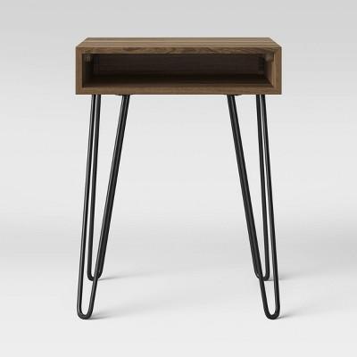 Hair Pin Accent Table Espresso Brown - Room Essentials™
