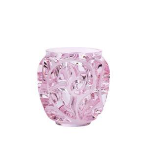 TOURBILLONS SMALL VASE - PINK LUSTER CRYSTAL