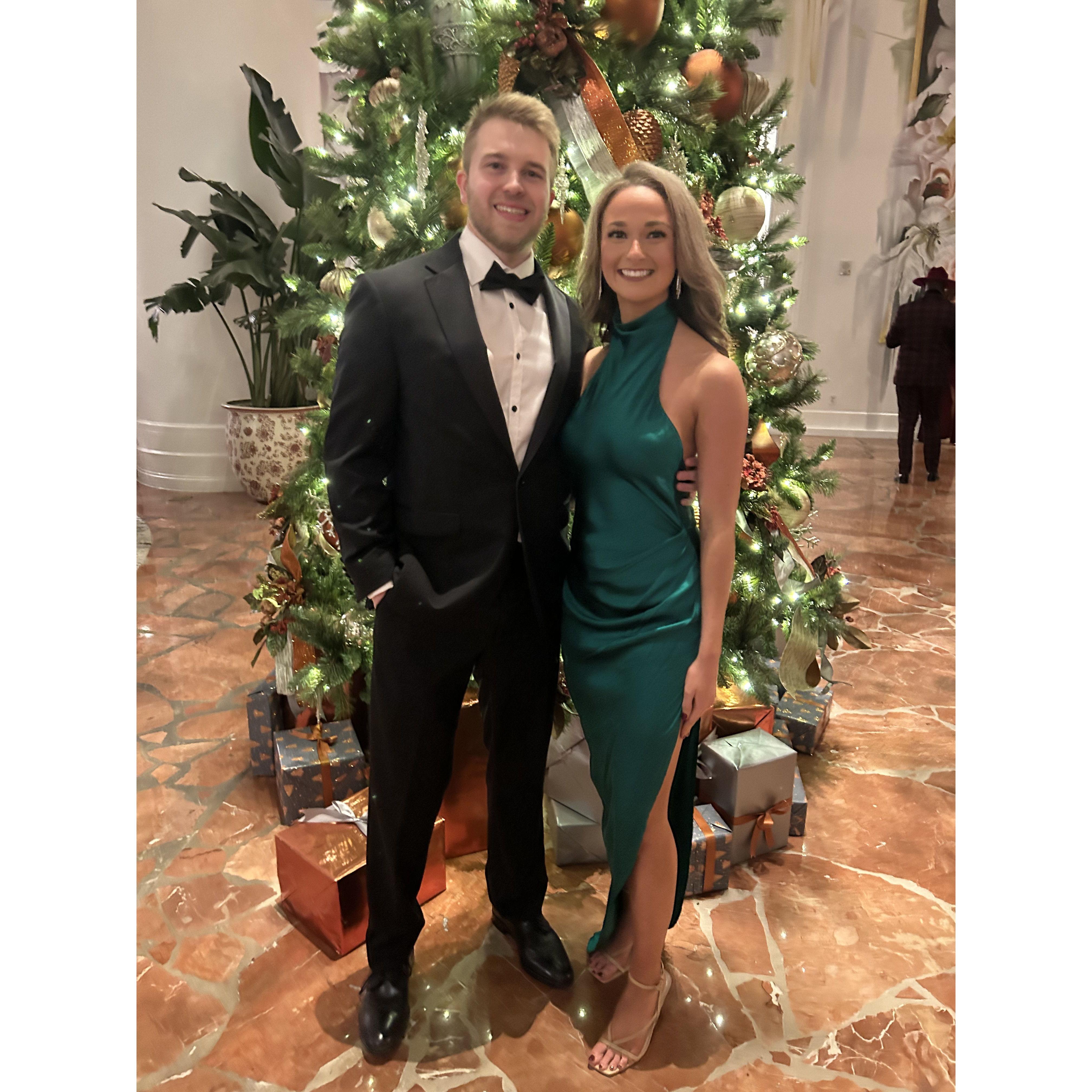 Christmas Gala for Seth's firm in 2023 in ATL.