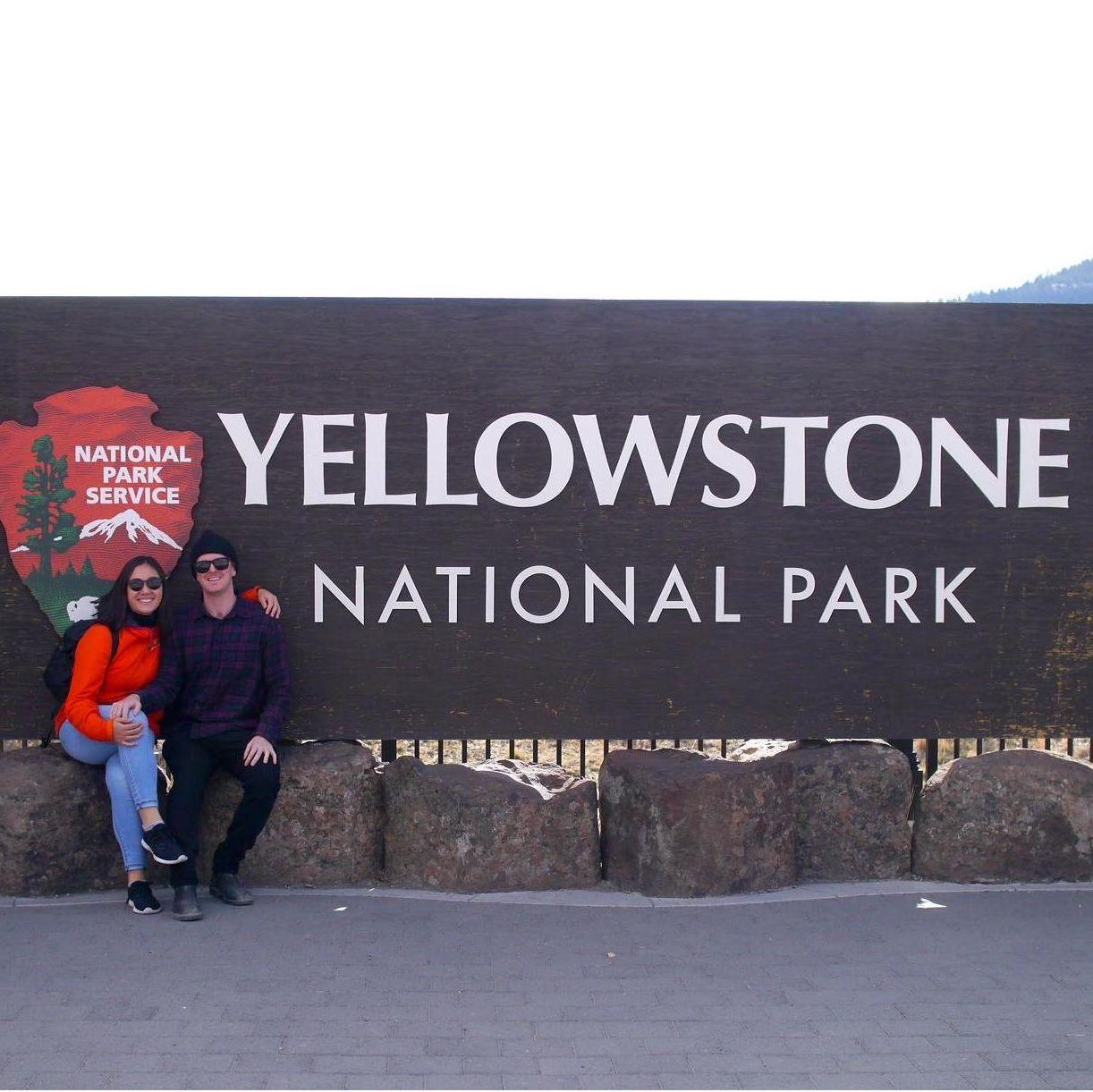 Yellowstone National Park in Montana, Oct 2021