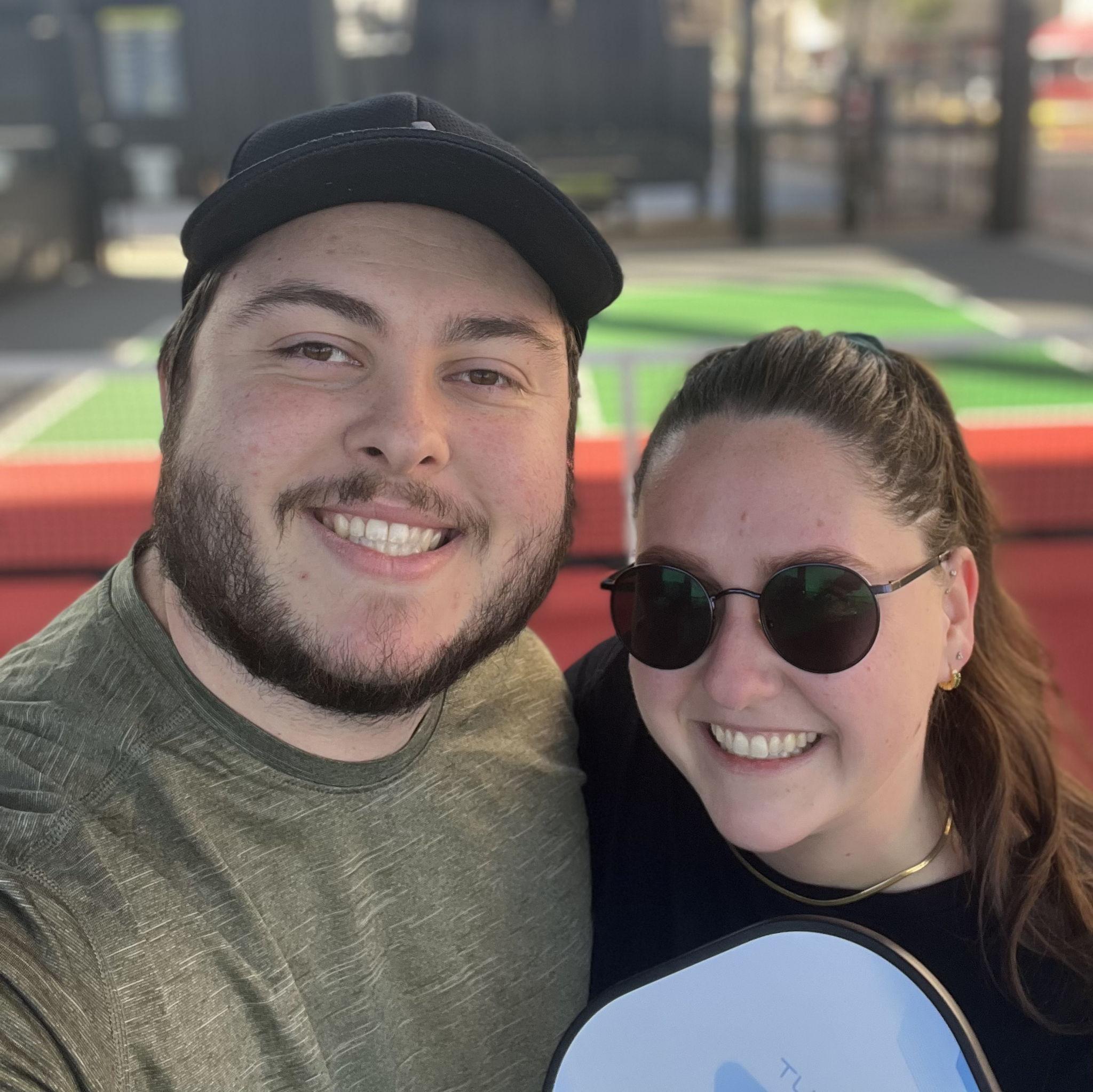 The first time Trevor taught Sydney how to play pickleball, and now she’s completely obsessed. — Glendale