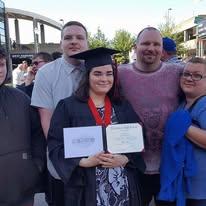 Sarah's High School Graduation with Cuddeford family6/13/17