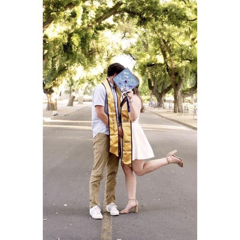 Jenny's college graduation from UC Davis - June 2020