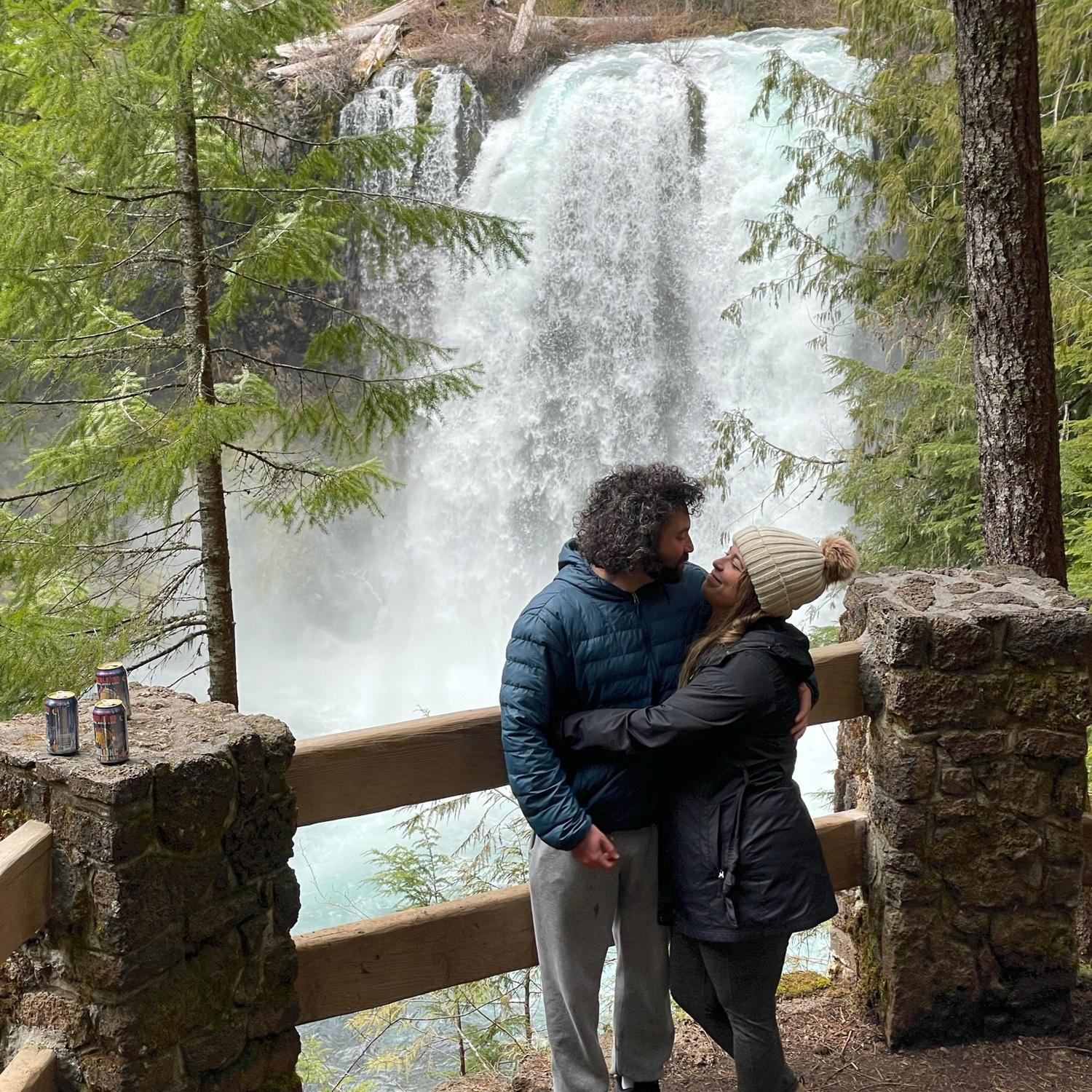 We wanted to visit Eddie and Molly in Oregon (and Sarah during her travel nurse stay)! Ana knew Steven was forever after this picture.