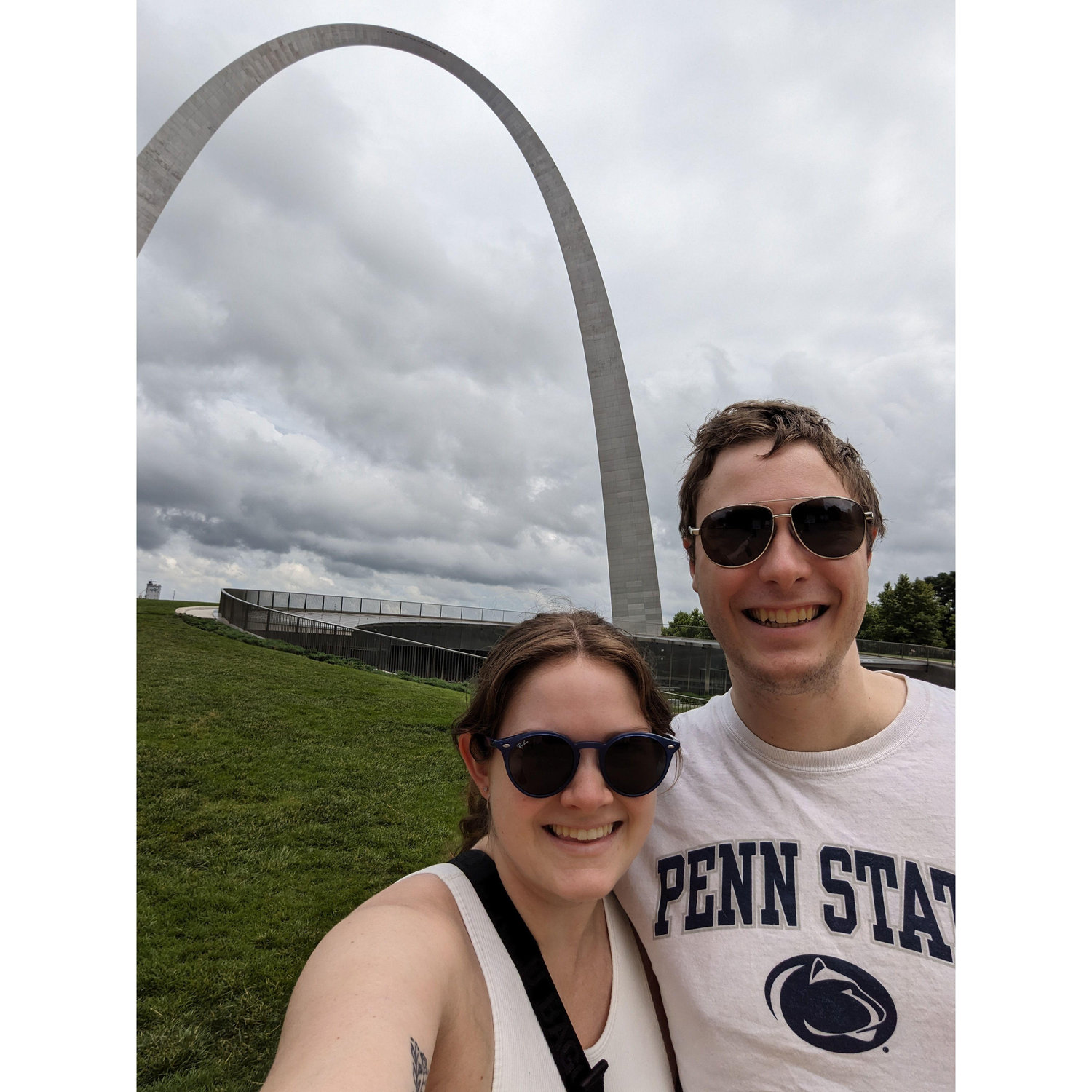Passing through the Gateway to the West on our PA -> CA road trip