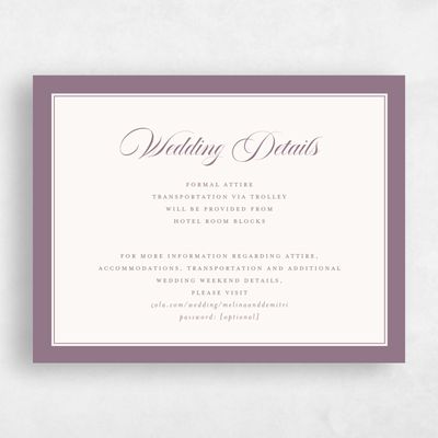 Grayed Lilac, Purple Wedding Enclosure - Newport Landscape
