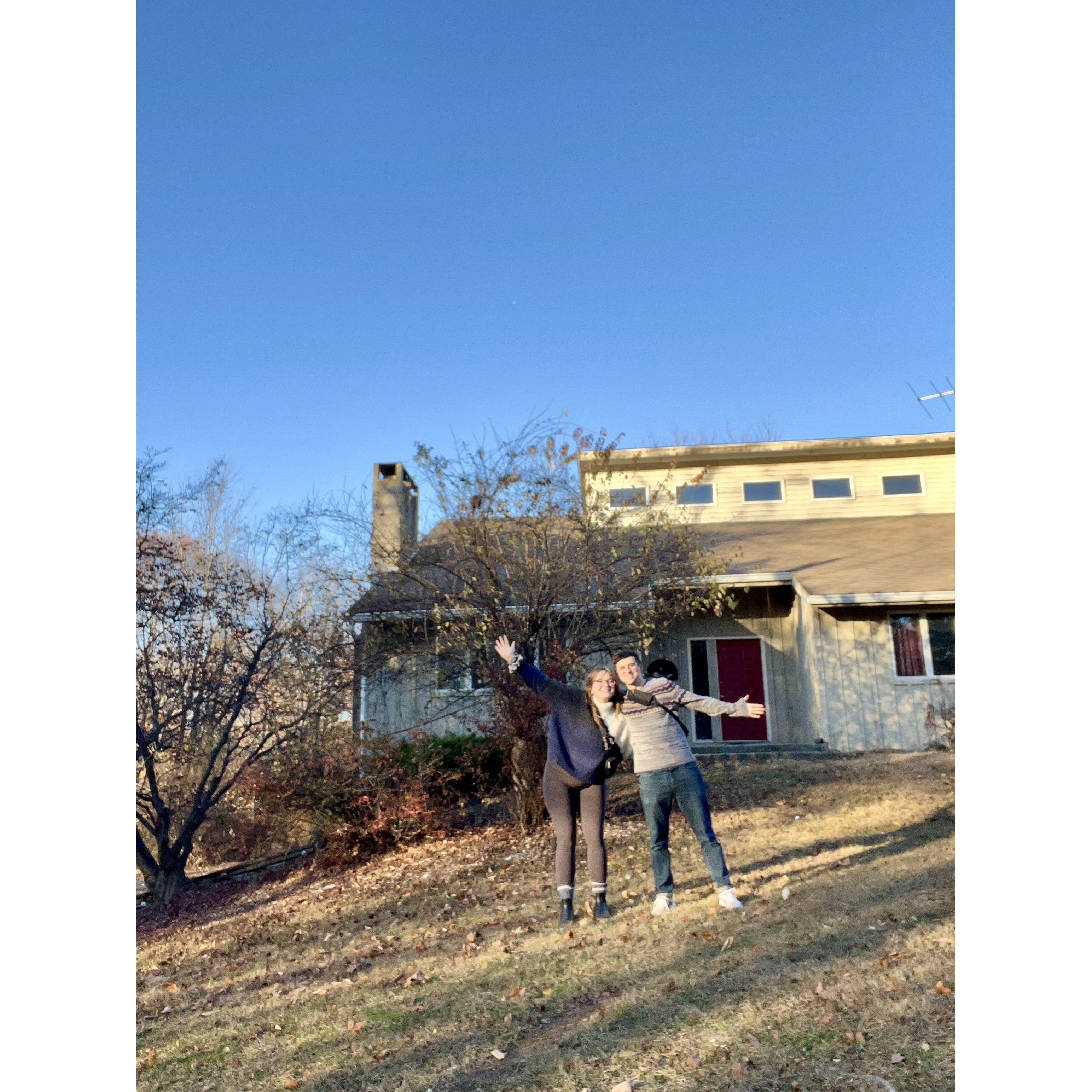 2024 - the day we closed on 30 Mooney Lane <3