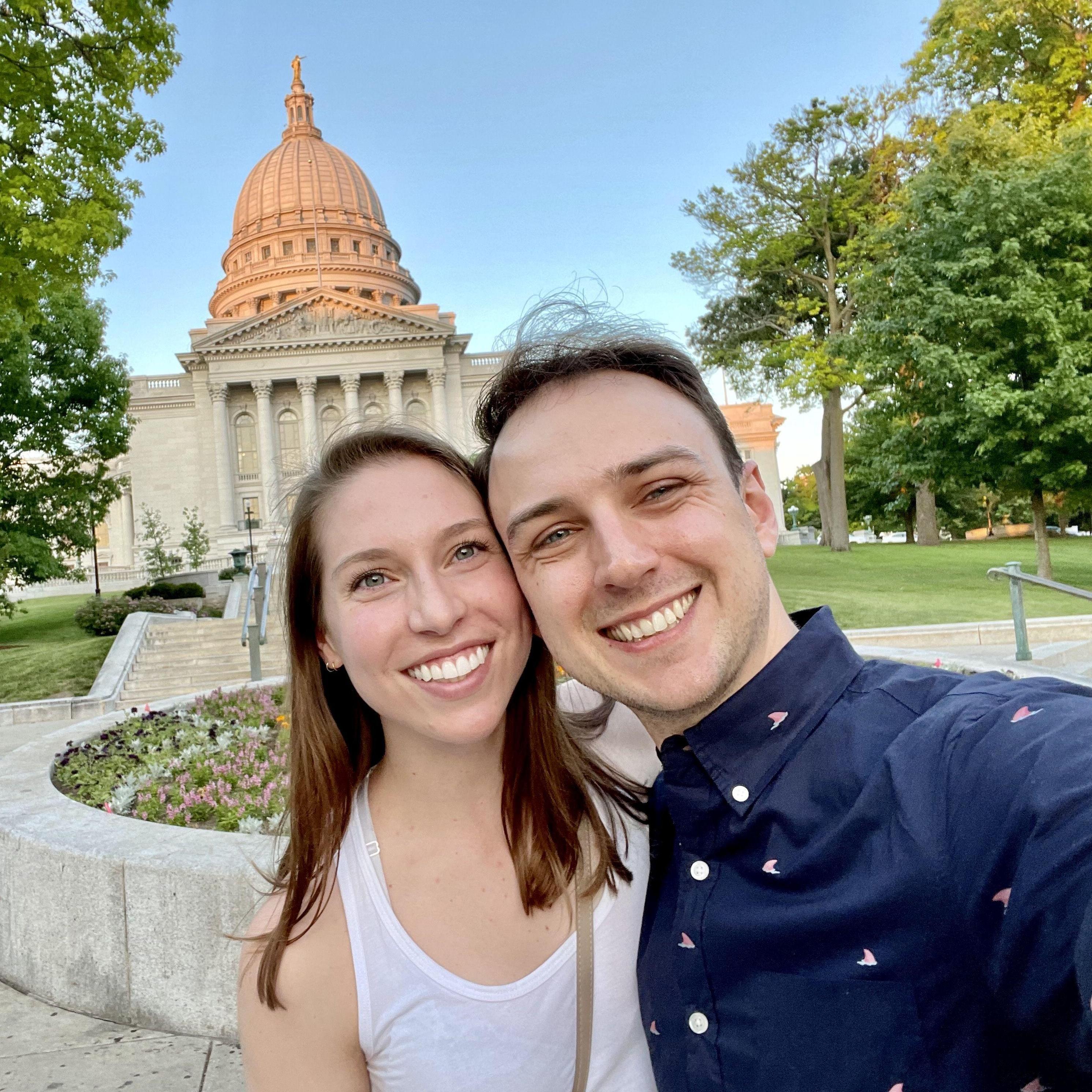 The first photo we ever took together. 06/09/2021.