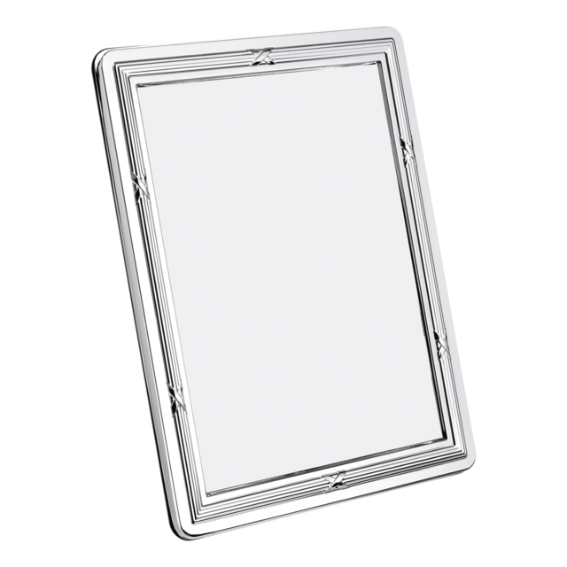 Christofle Rubans Silver-Plated 7,1x9,4" Picture Frame
