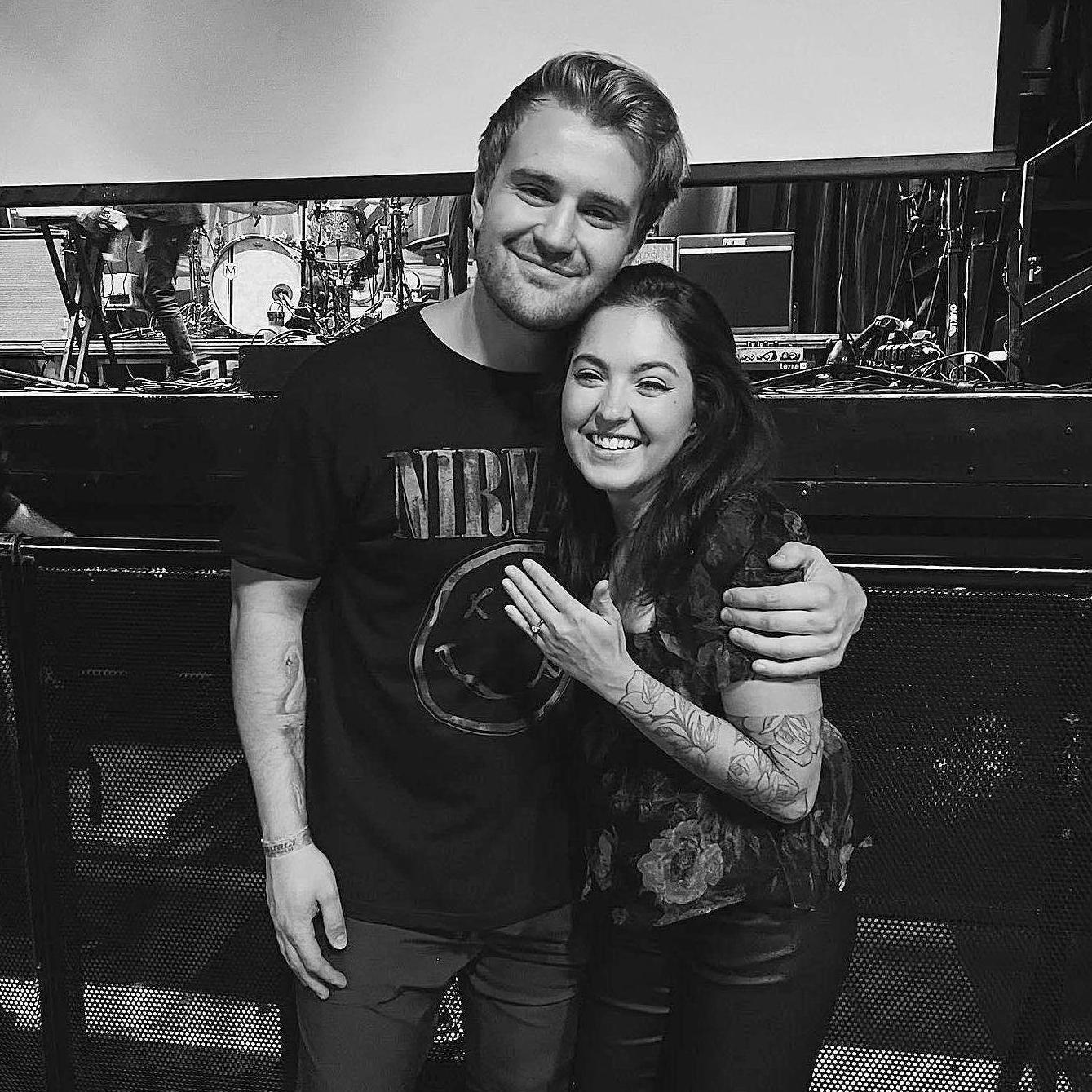 I said "YES" at a Nothing But Thieves Concert!