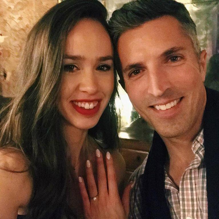 The night we got engaged in Venice, Italy!