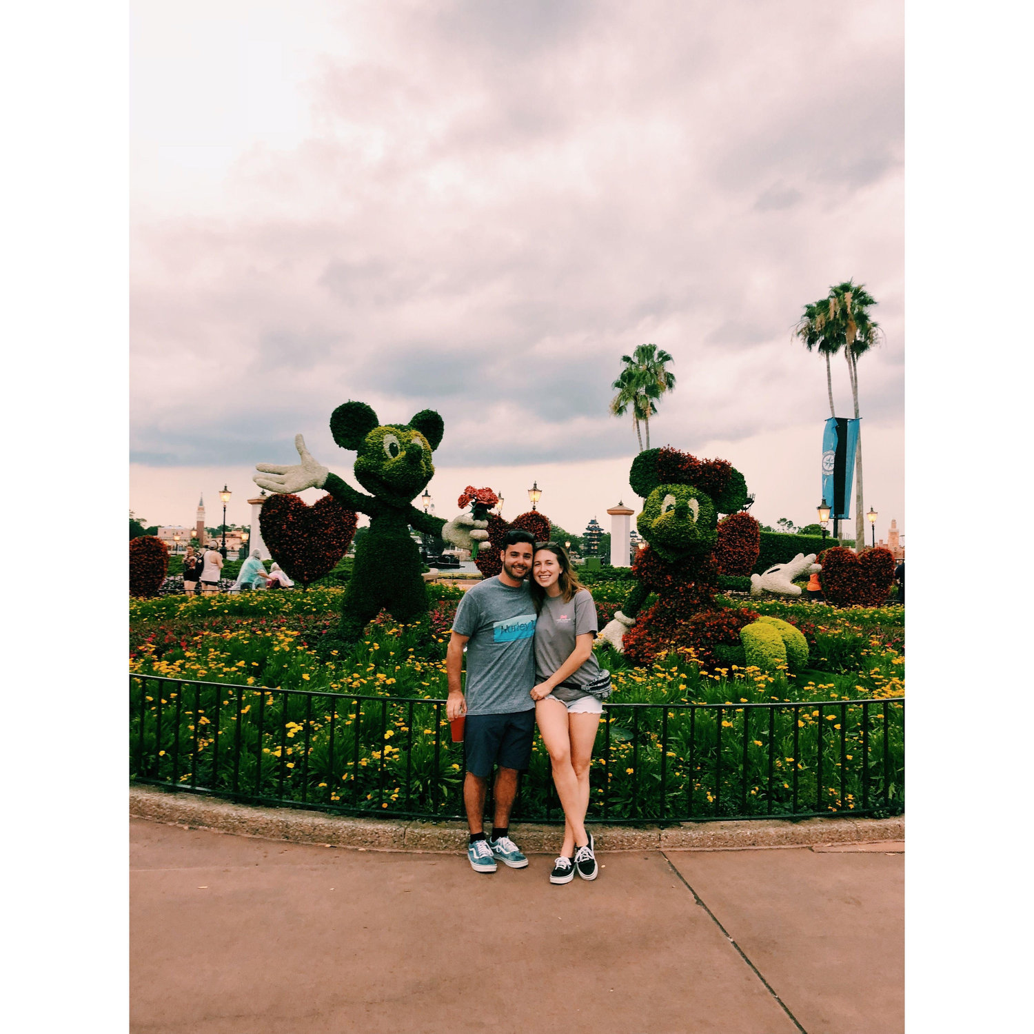 After a semester apart abroad, their bond grew stronger. Michael made it official in April 2019, and by May, Maggie had him in Orlando.