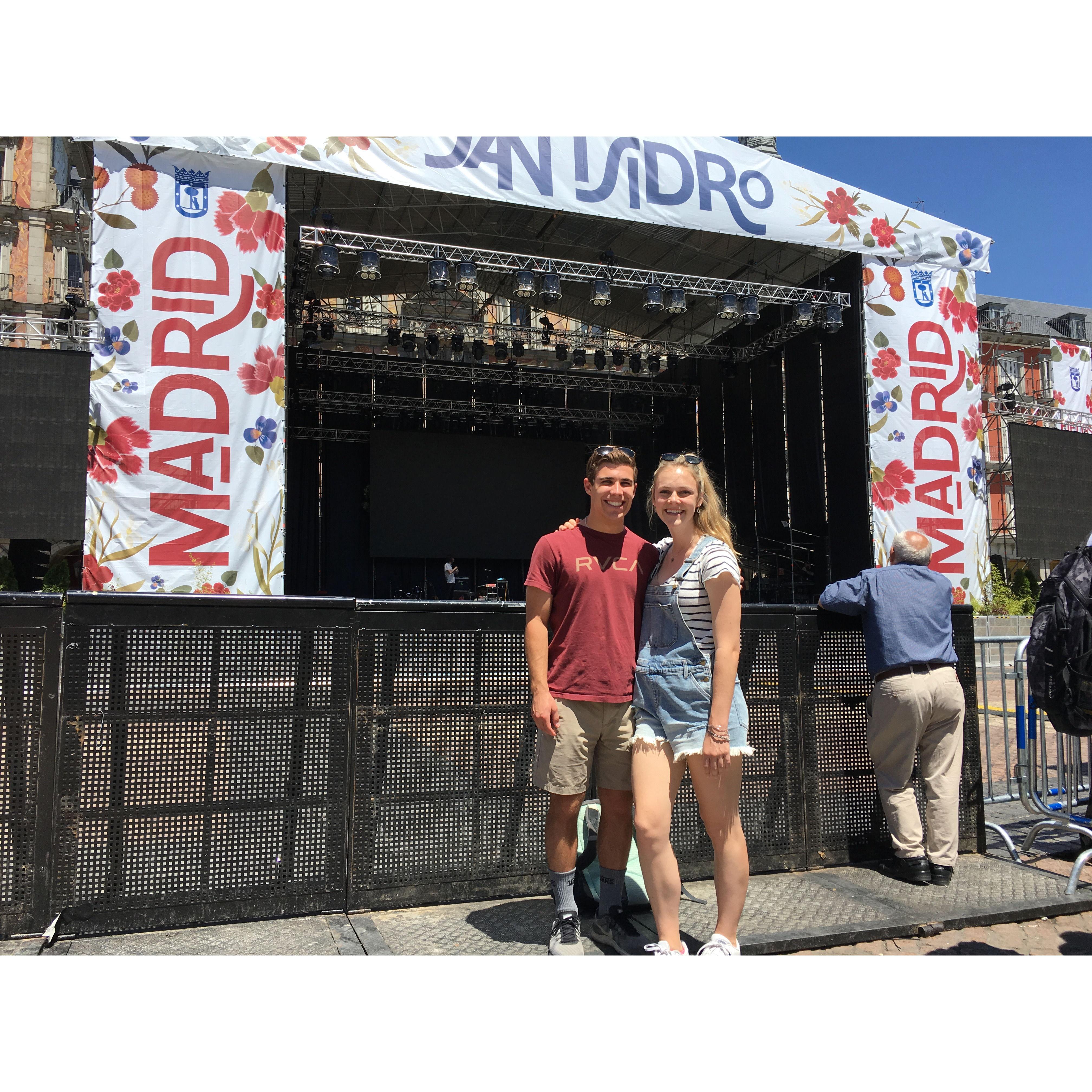 Chris Visiting Lauren in Madrid (2019)