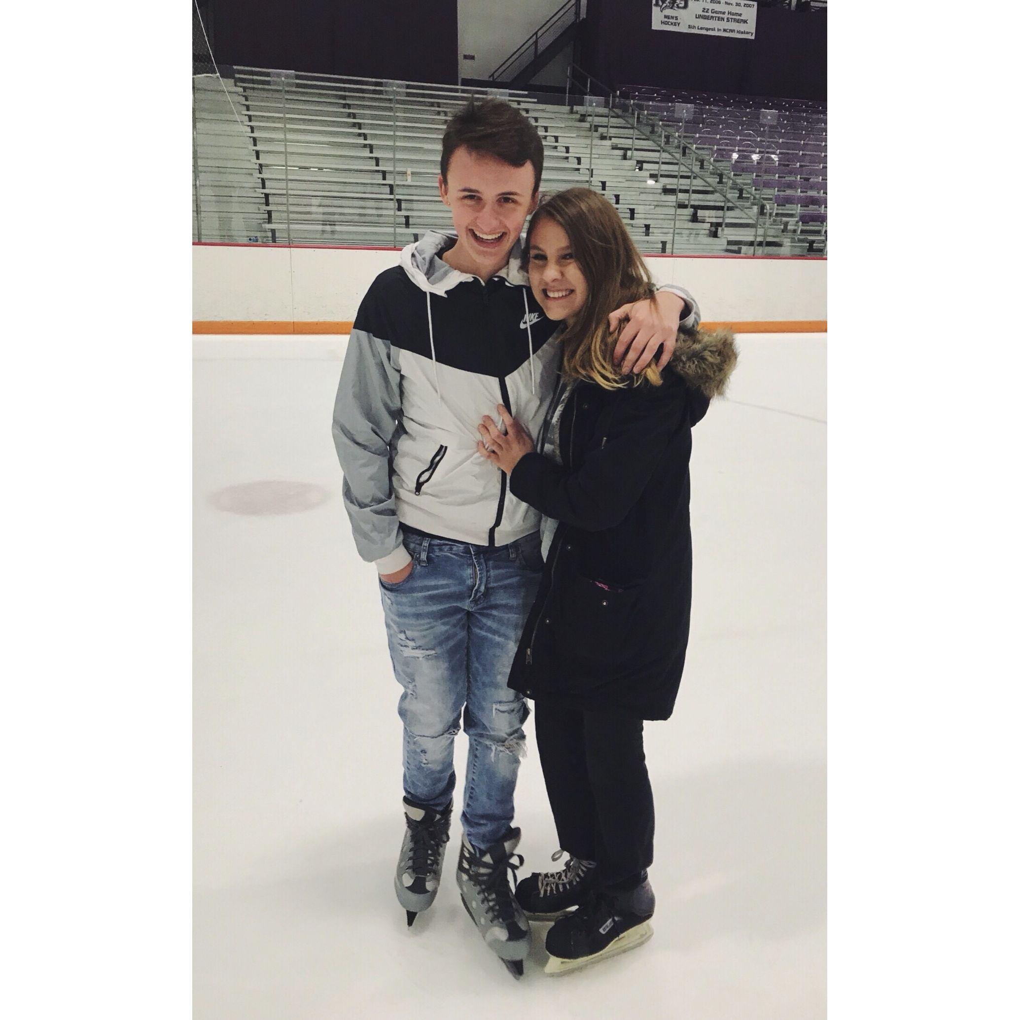 Our *real* first picture together!