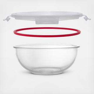 Joyful 5-Piece Glass Mixing Bowl Set