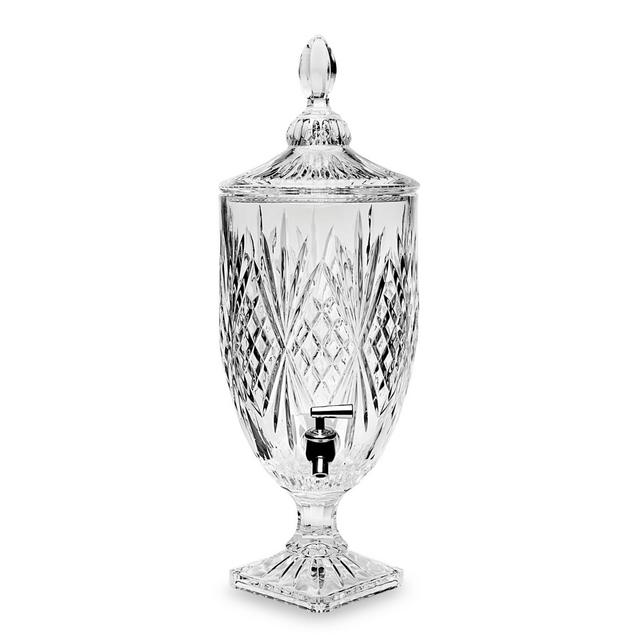 Godinger Dublin Crystal 1-Gallon Beverage Dispenser