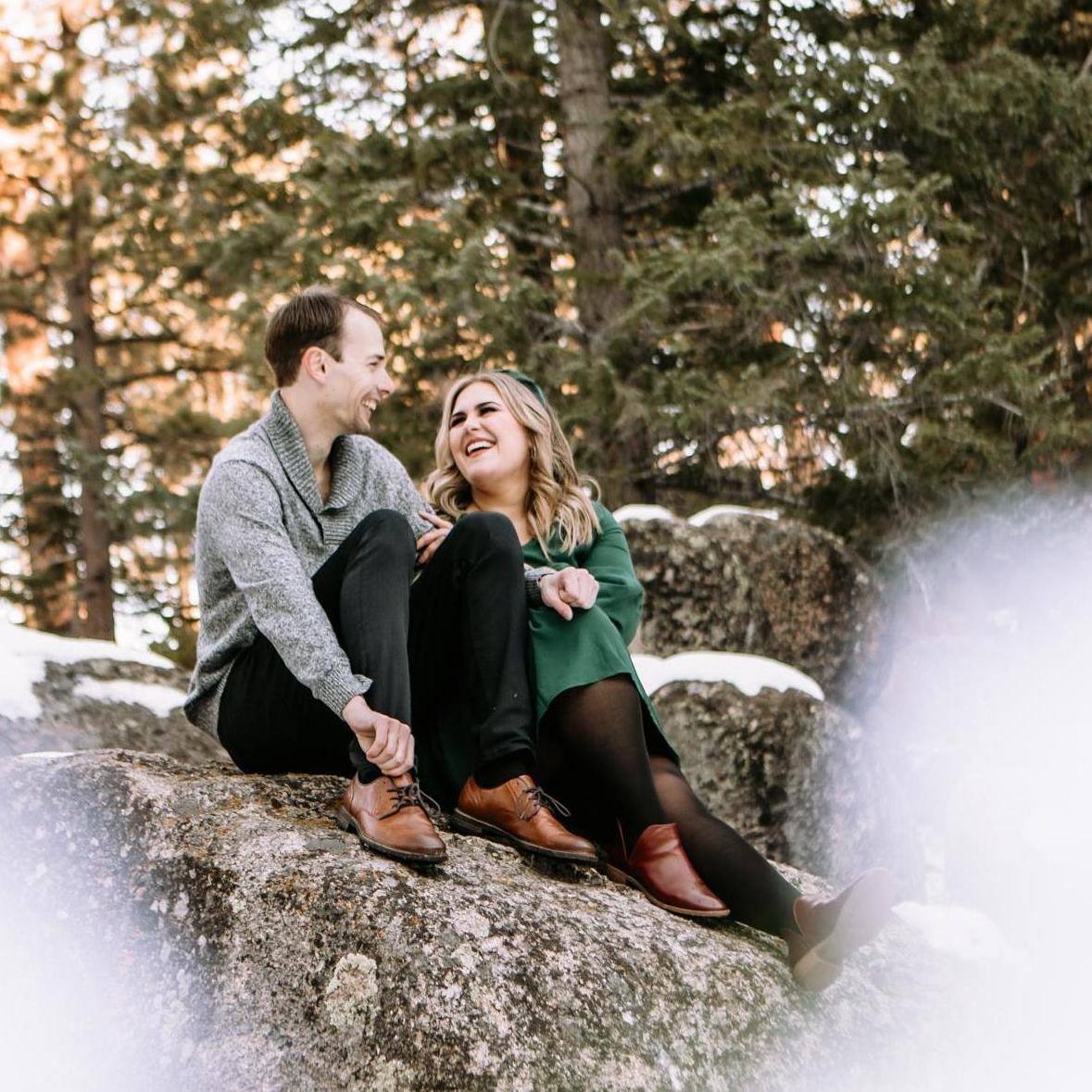 Engagement Photos in Big Bear, CA