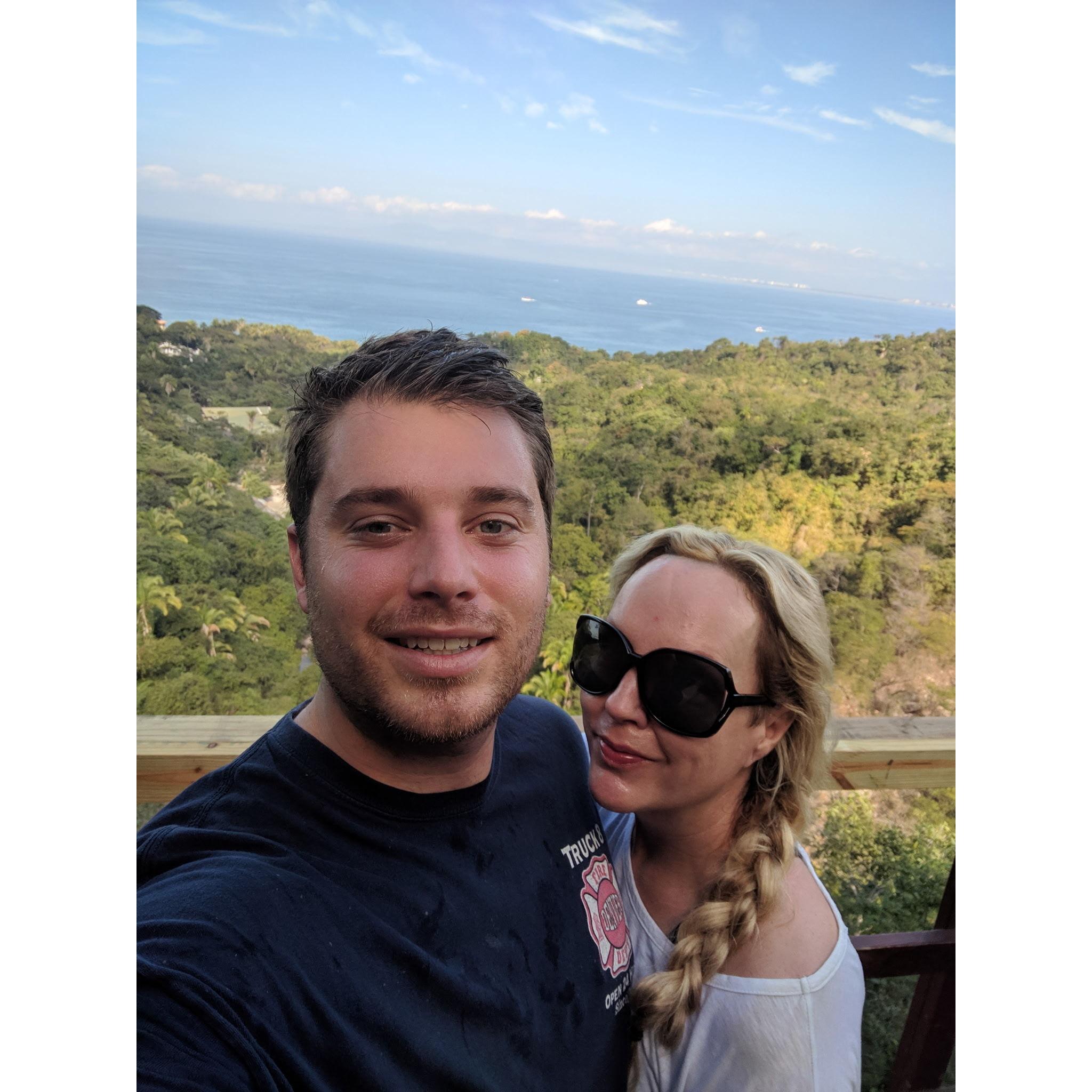 Hiking in Puerto Vallarta.