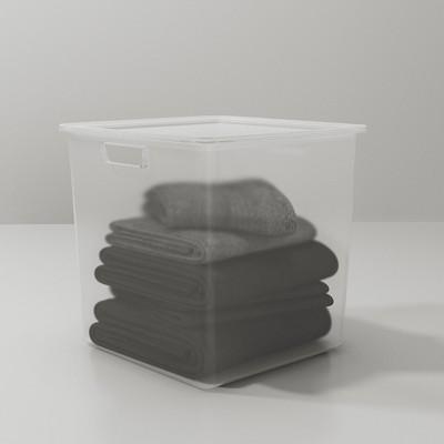 Short Plastic Bin Clear - Made By Design&#153;