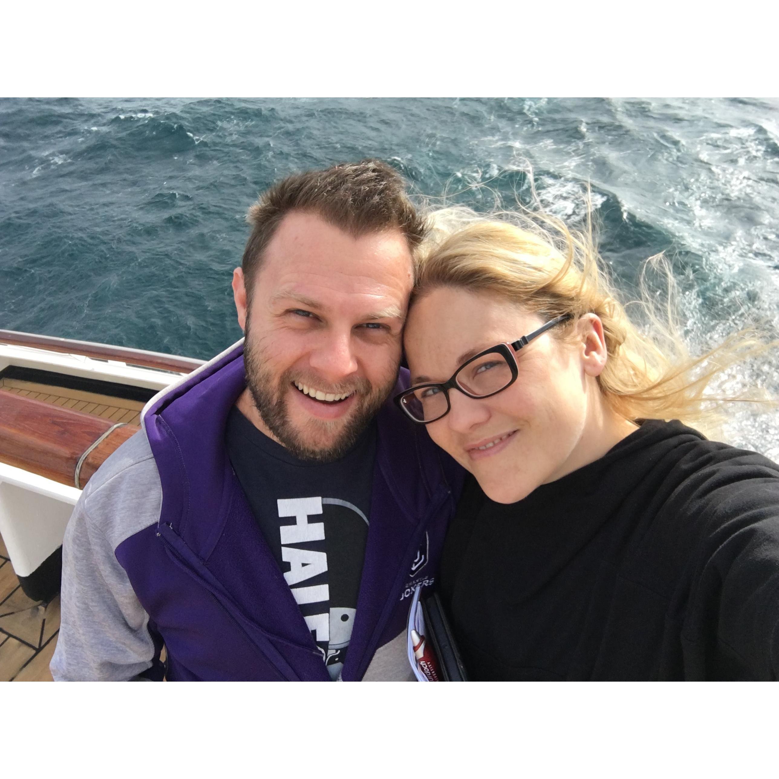 First and probably last cruise ever. After being extremely sea sick through Day 1, we came good for the next three and tried ALLLLLL the food, quizzes and even a sneaky salsa class.