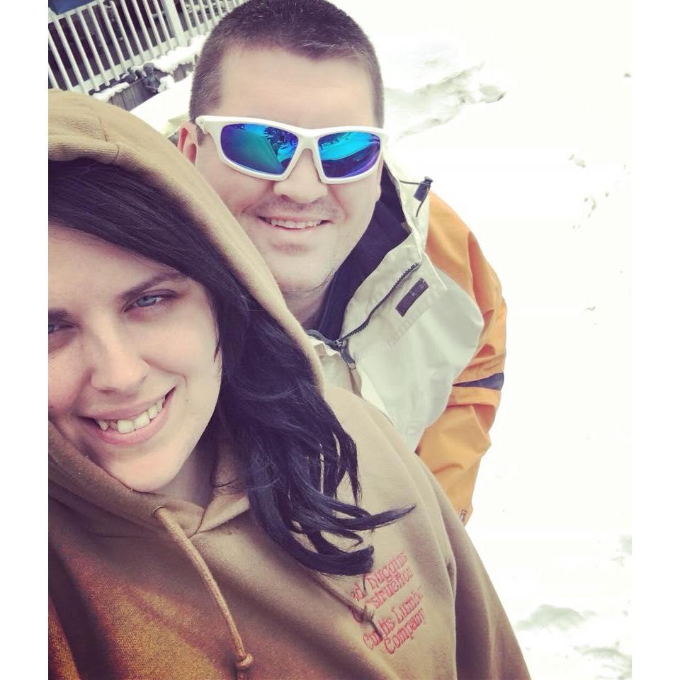 Sledding in the catskills @ Teddy's parents house!