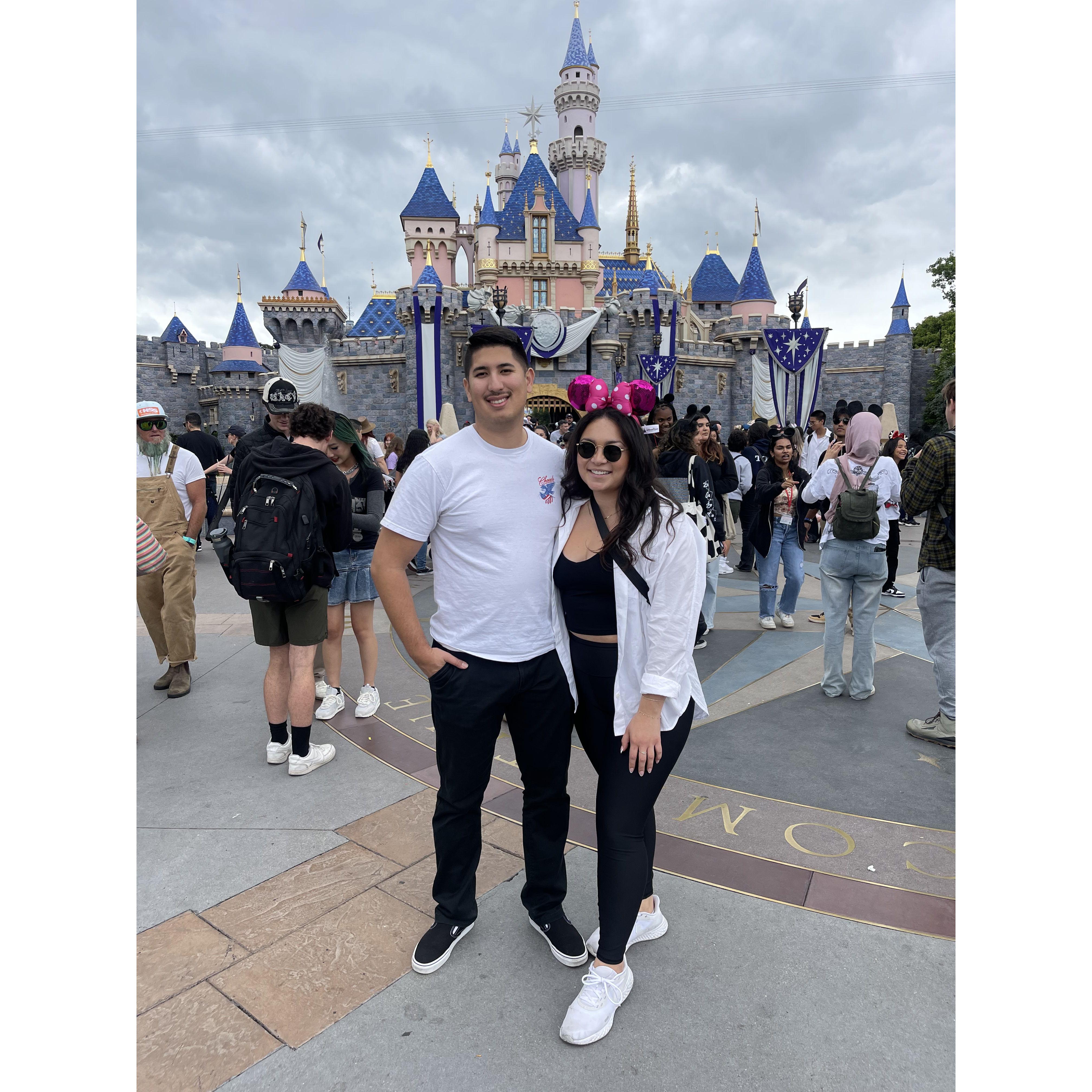 June 7th - Had to do the classic Disneyland pic!