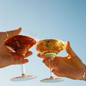 Cheers to married life — a round of drinks on you!