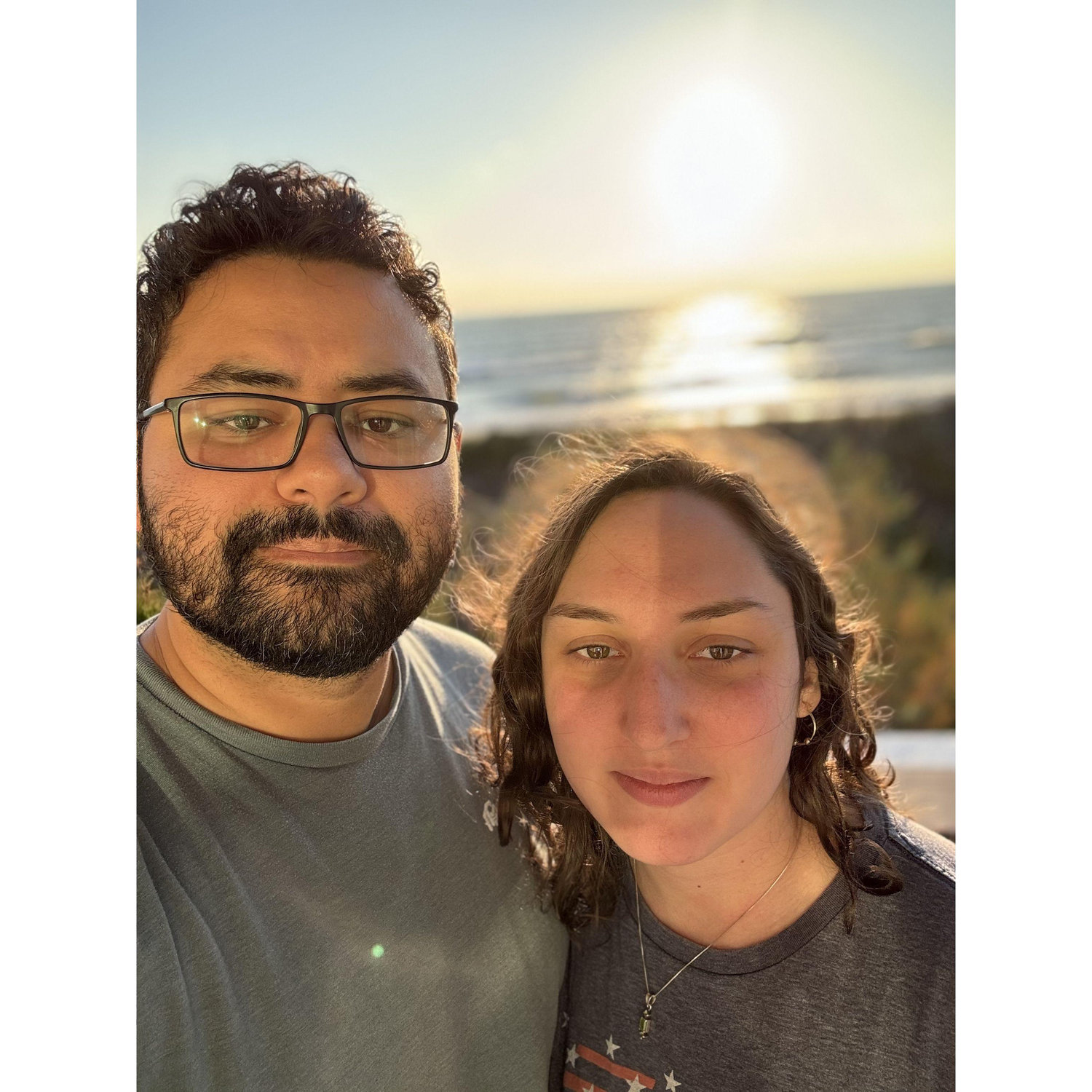 November 25th, 2023
Our last morning in North. Carolina, after spending Thanksgiving with Emily’s extended family. And we both have the bed head to prove it lol!