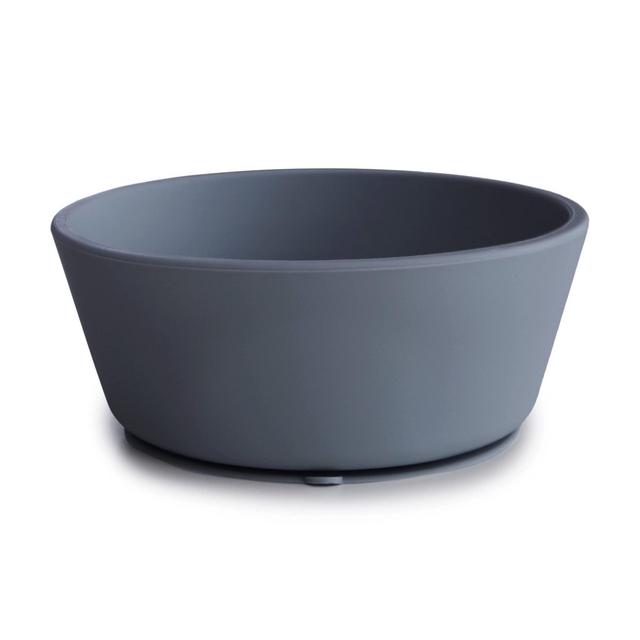 mushie Silicone Suction Bowl | BPA-Free Non-Slip Design (Tradewinds)