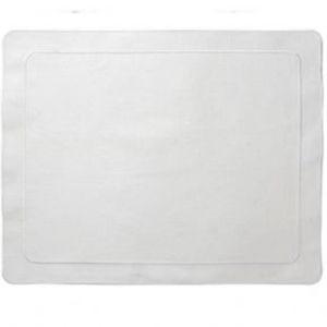 Linho Simple Rectangular Placemat White Set of Two
