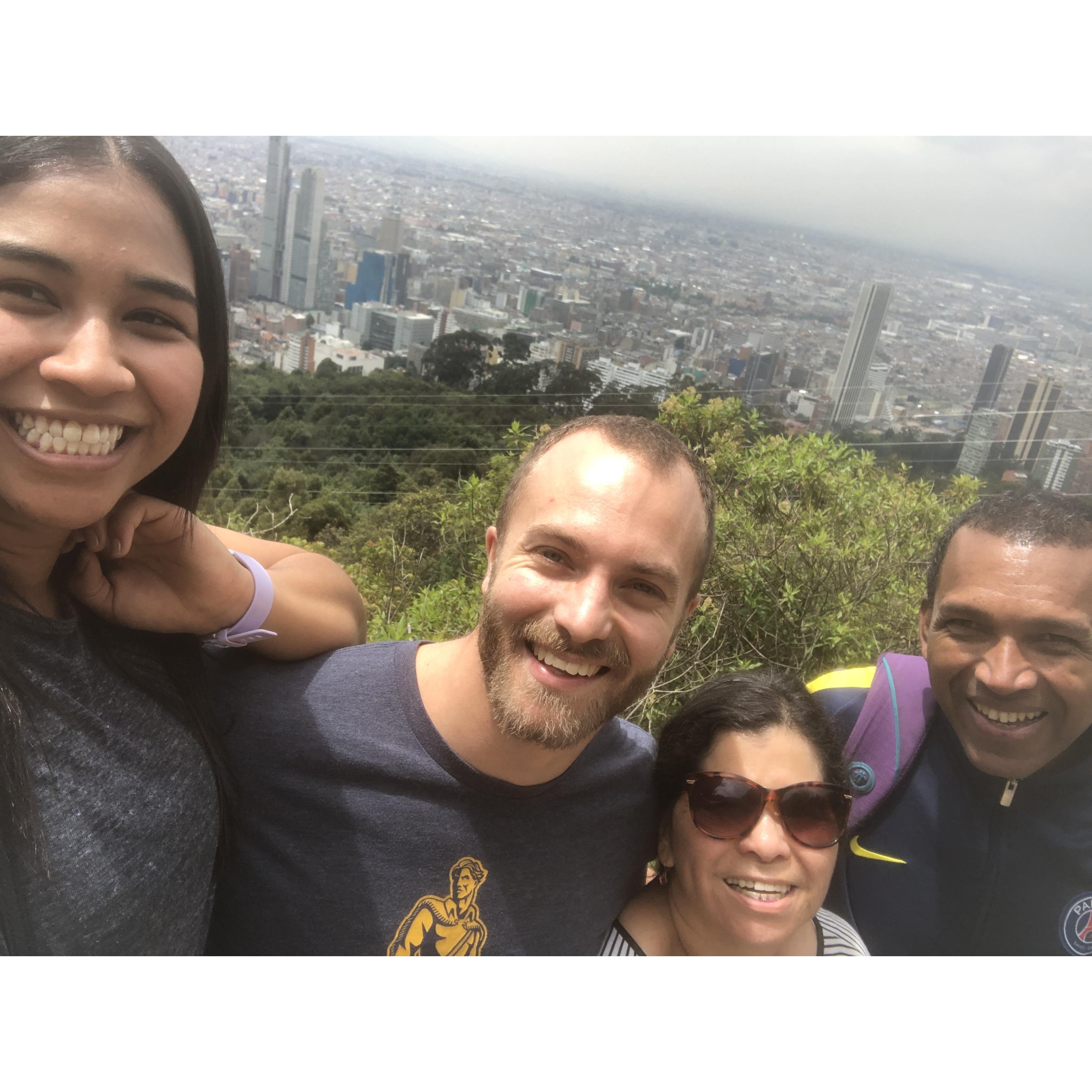 Bogota from the mountain!!! #bogota