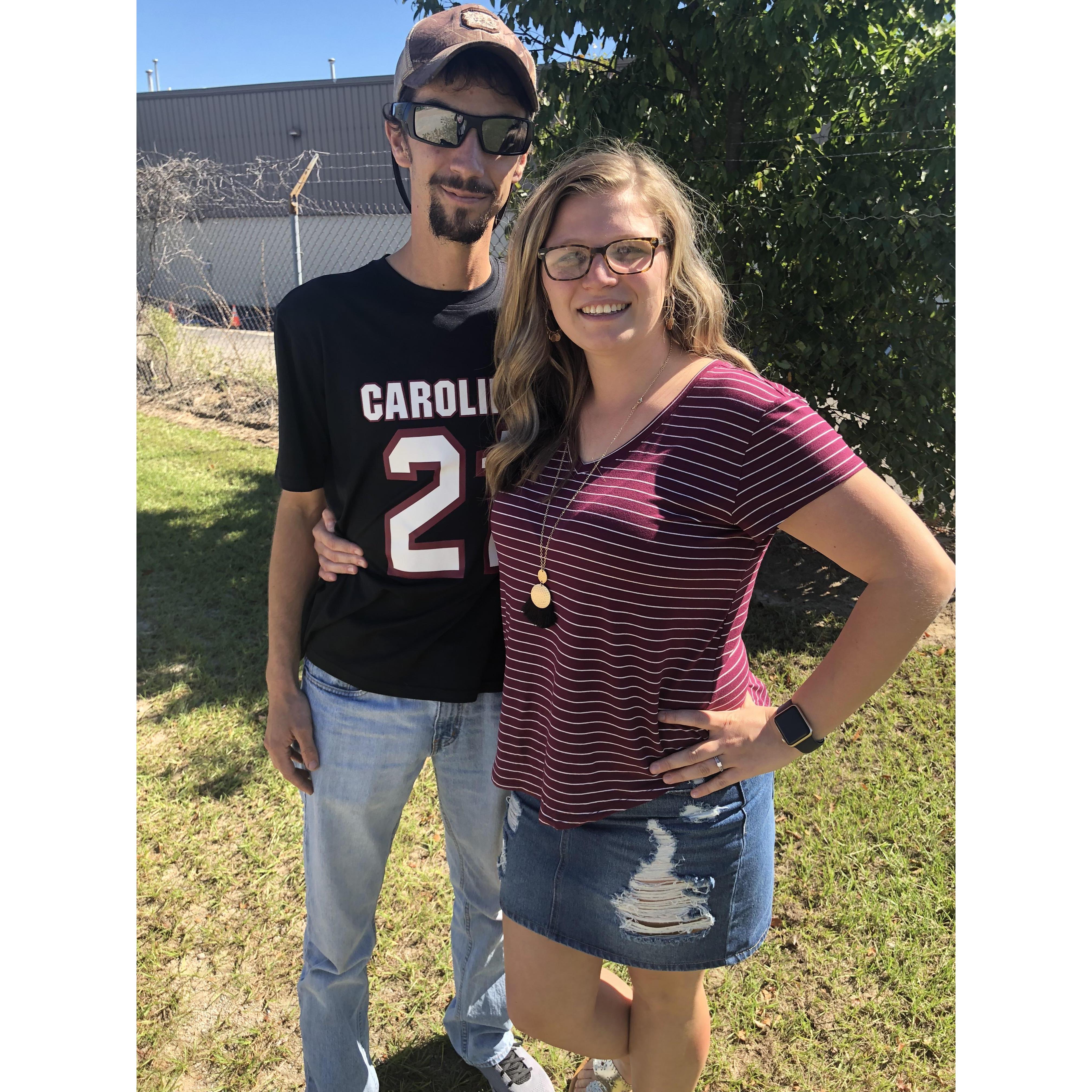 Carolina Game. Go Gamecoks!
