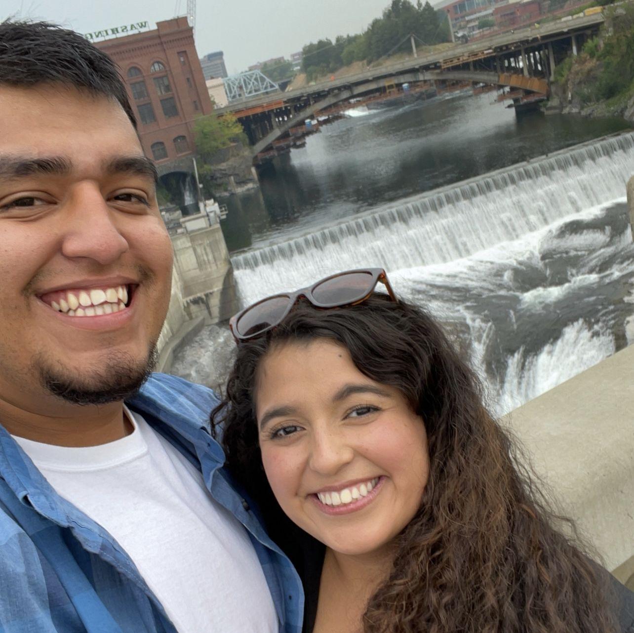 Our very first trip together to celebrate our friends in Spokane, WA. August 2021.