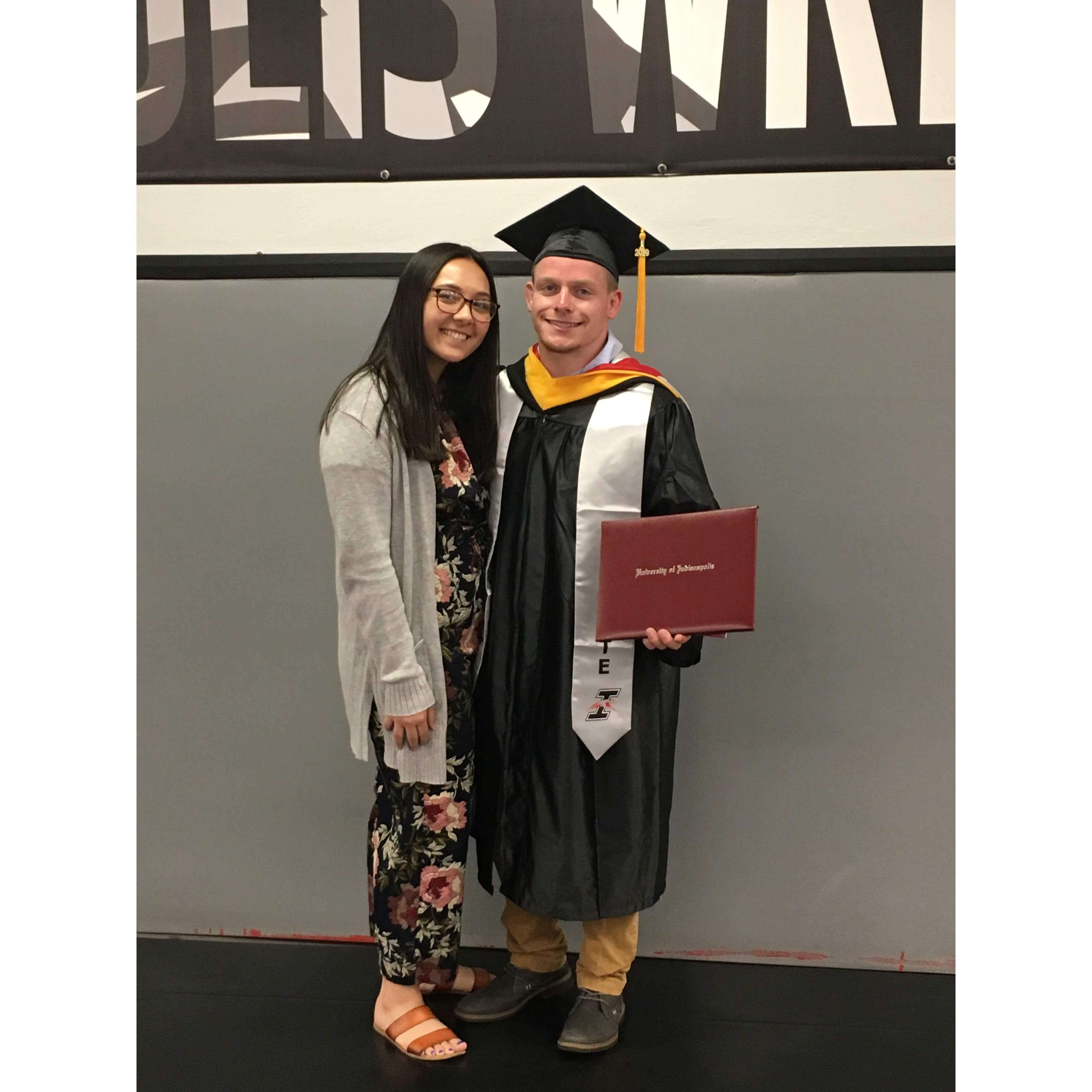 DJ's graduation