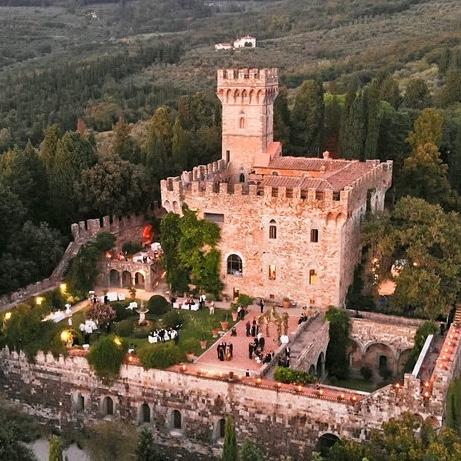 Dinner for 2 in a Castle in Siena