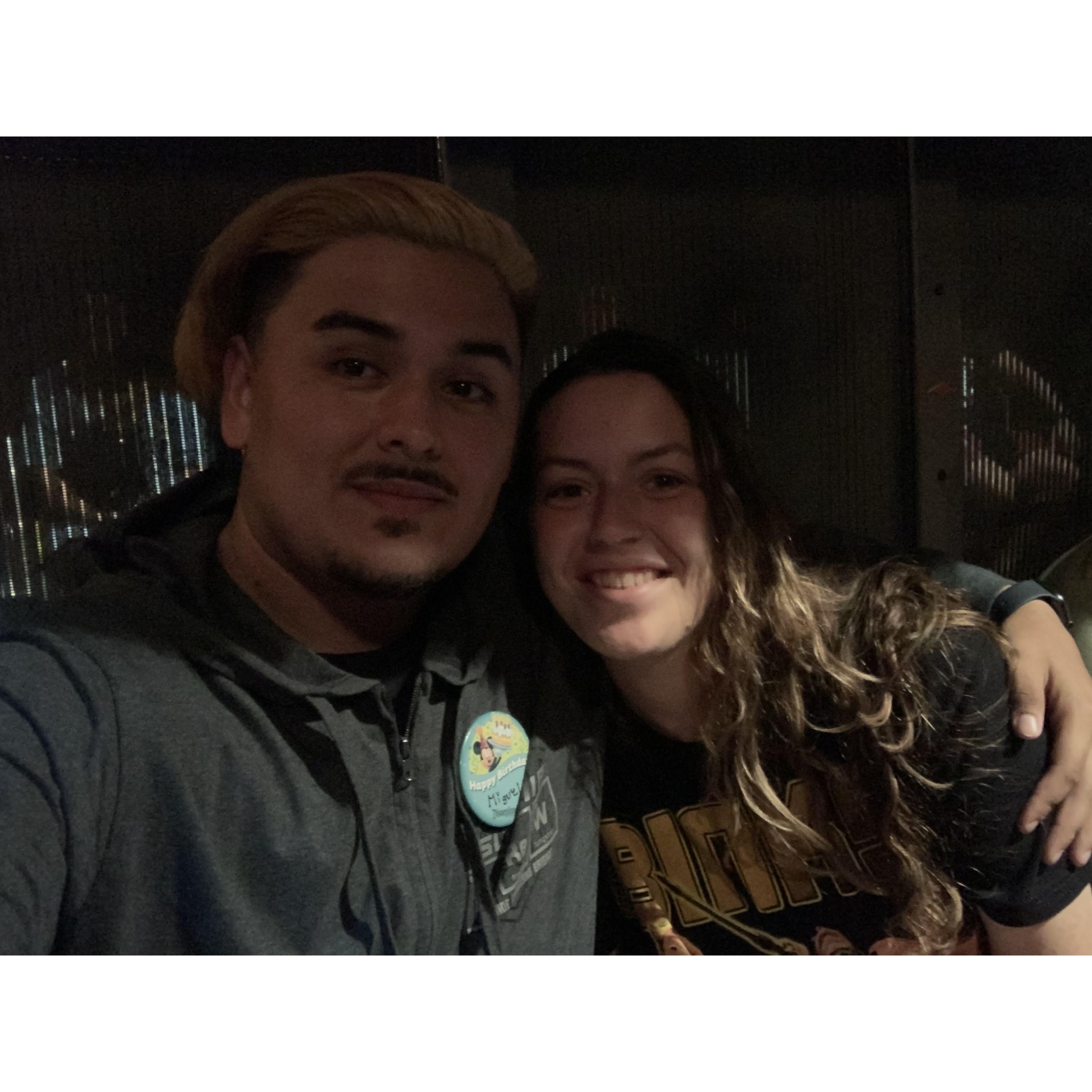 This was from their first time at Disneyland together!