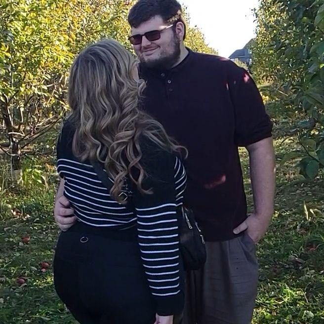 We had a lovely double date apple picking with John and Lidiah.