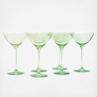 Estelle Martini Glass, Set of 6