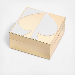 Spade Street Metal Keepsake Box