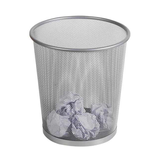 Mesh Waste Basket Silver - Made By Design™