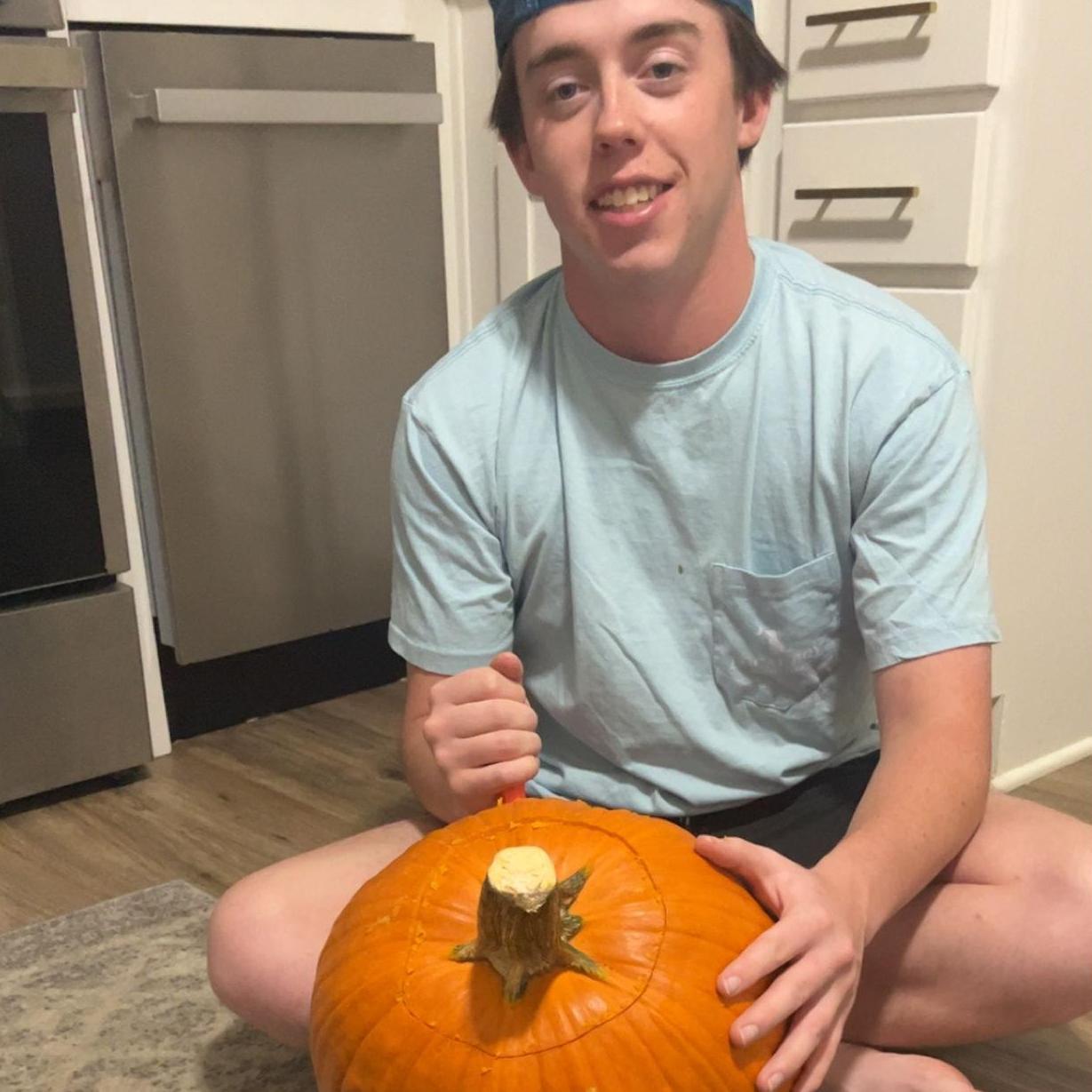 We love carving pumpkins