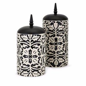 2 Piece Kitchen Canister Set