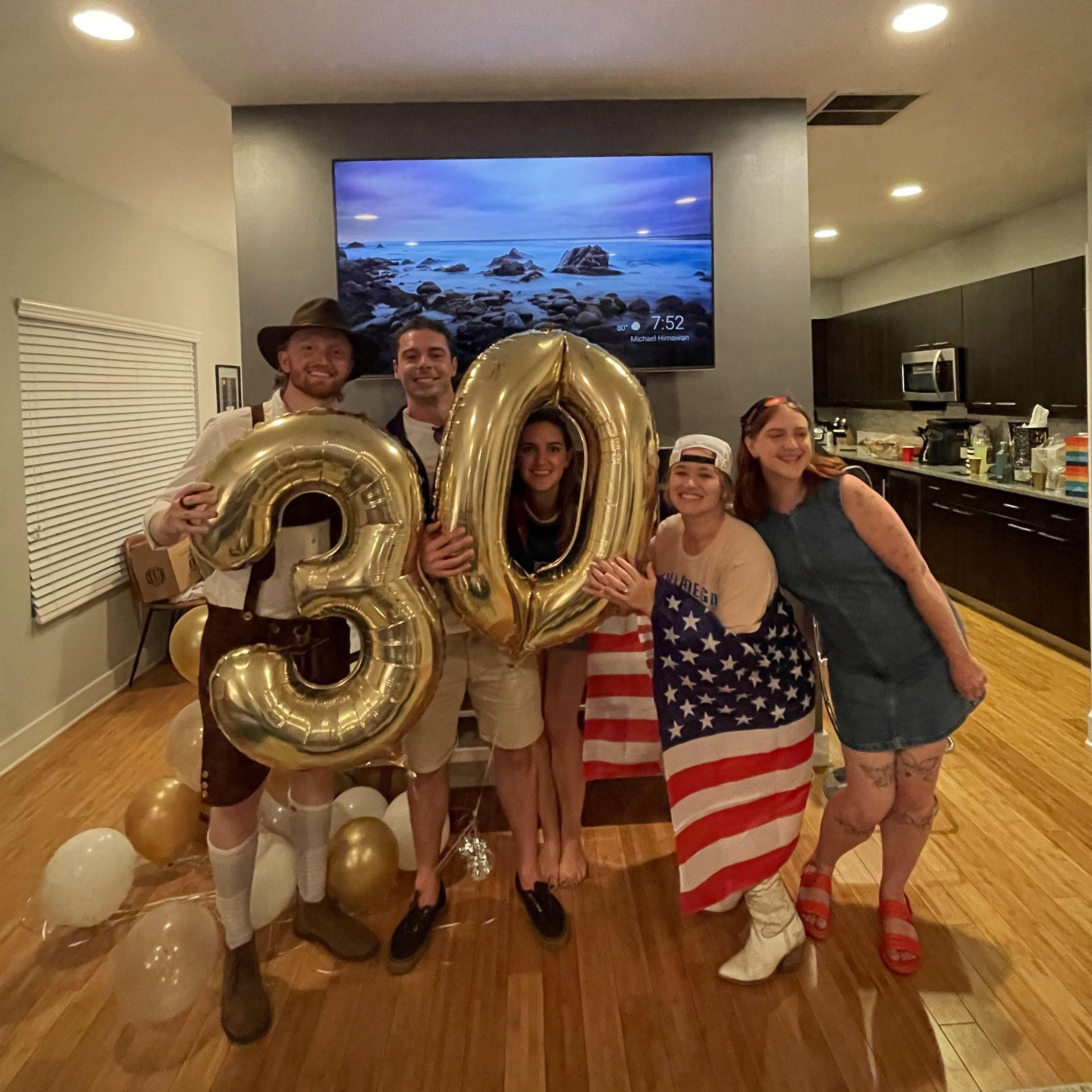 July 20th, 2024: Erich's 30th birthday party!