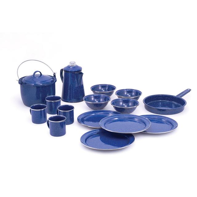 GSI Outdoors Pioneer Enamel Table Set
