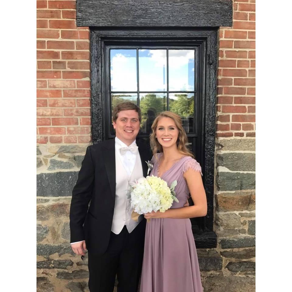 Alison and her brother (Scott) who will be our officiant!