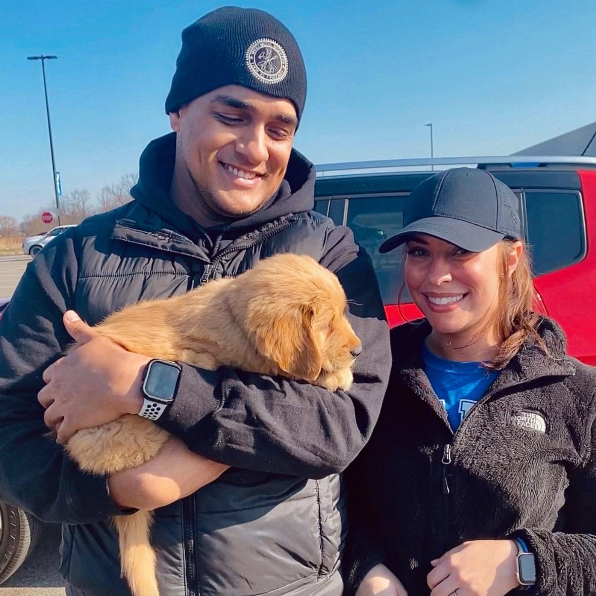 When we picked up Trooper just over the border in Indiana in 2023!