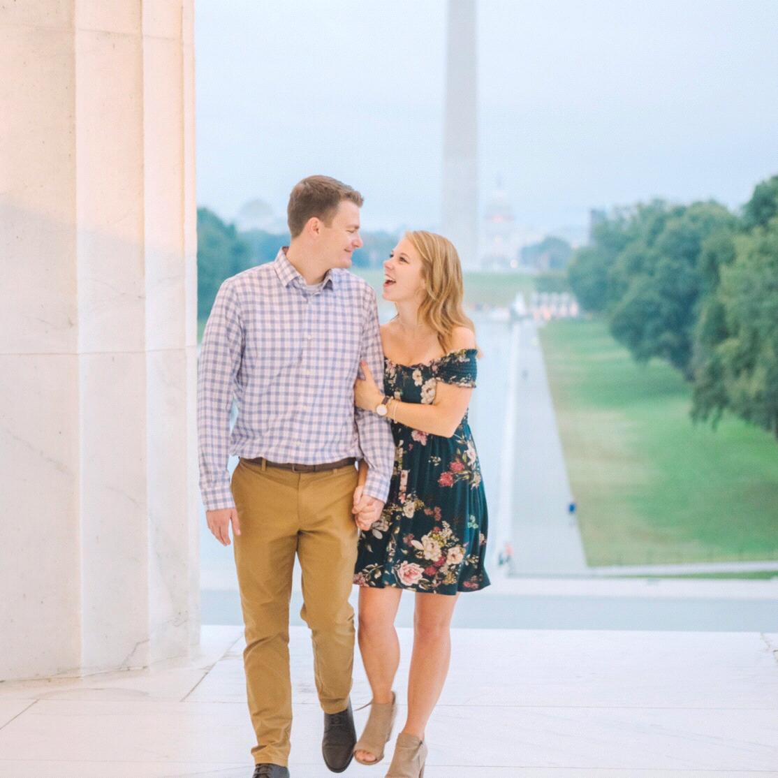 October 11, 2020 - Engagement photos in DC!