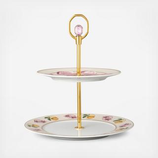 Swarovski Idyllia 2-Tier Etagere