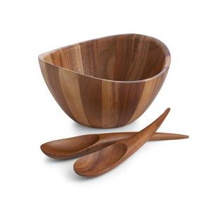 Nambe Serving Bowls Harmony 3-Piece Salad Set (Serving)