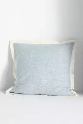 Lucy Linen Embroidered Pillow